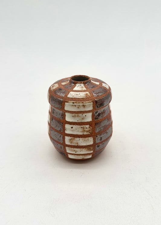Tiled Bud Vase